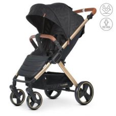 Коляска дитяча ME 1032L ESCAPE Denim Black