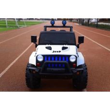 Ел-мобіль T-7843 EVA WHITE джип на Bluetooth 2.4G Р/У 12V7AH мотор 2*15W з MP3 118*69*79 /1/