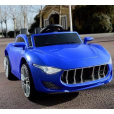 Ел-мобіль T-7637 EVA BLUE легковий на Bluetooth 2.4G Р/У 2*6V4AH мотор 2*25W з MP3 105*55*45 /1/